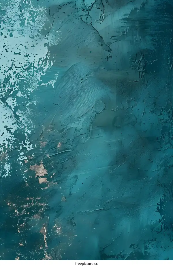 Abstract Teal and Silver Texture Background