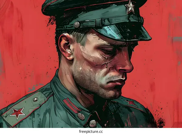 Portrait of a soldier