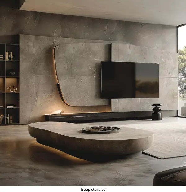 Modern Minimalist Living Room Interior Design