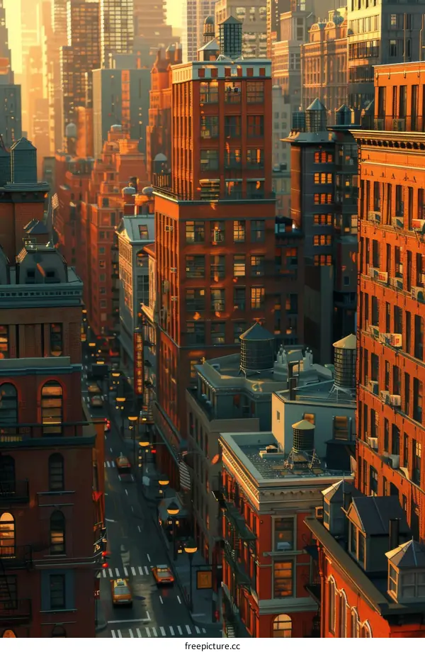 Cityscape Urban Architecture Illustration