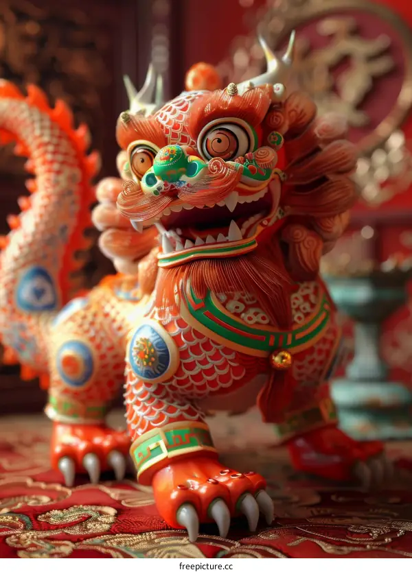 Lion Dance Performance