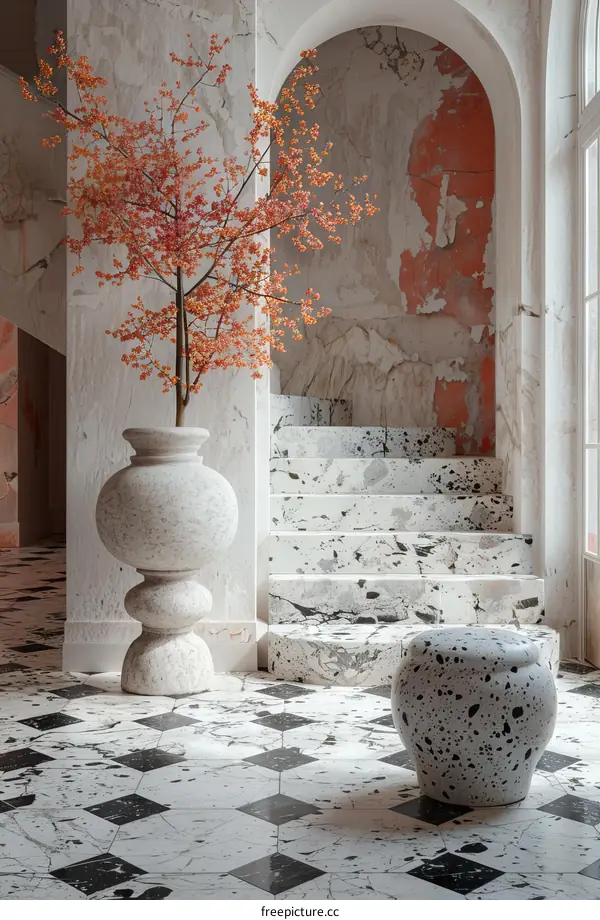 Design Concept and Material Selection for Staircase Handrails