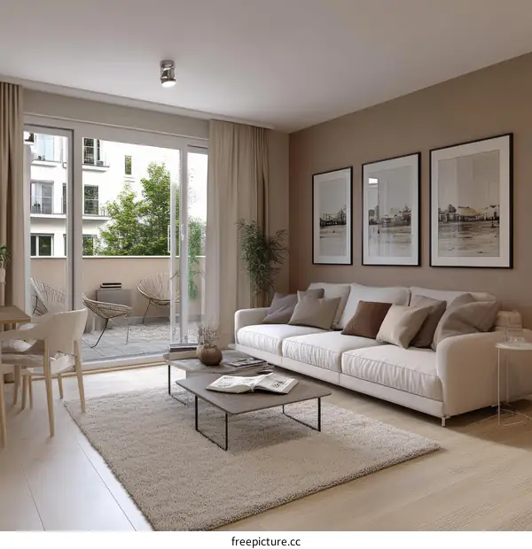 Modern European Living Room Interior Design