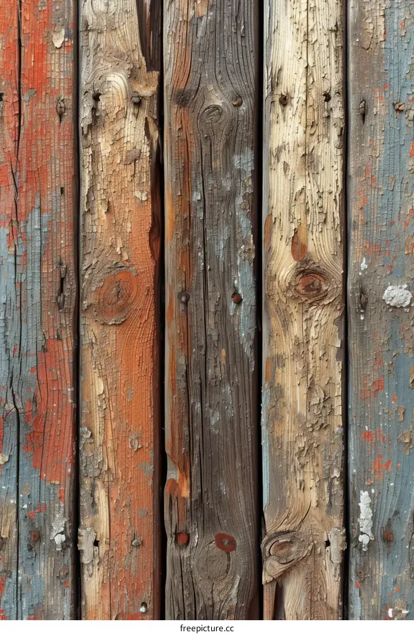 weathered wooden fence texture background