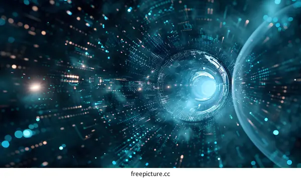 Digital Tunnel through Space and Time