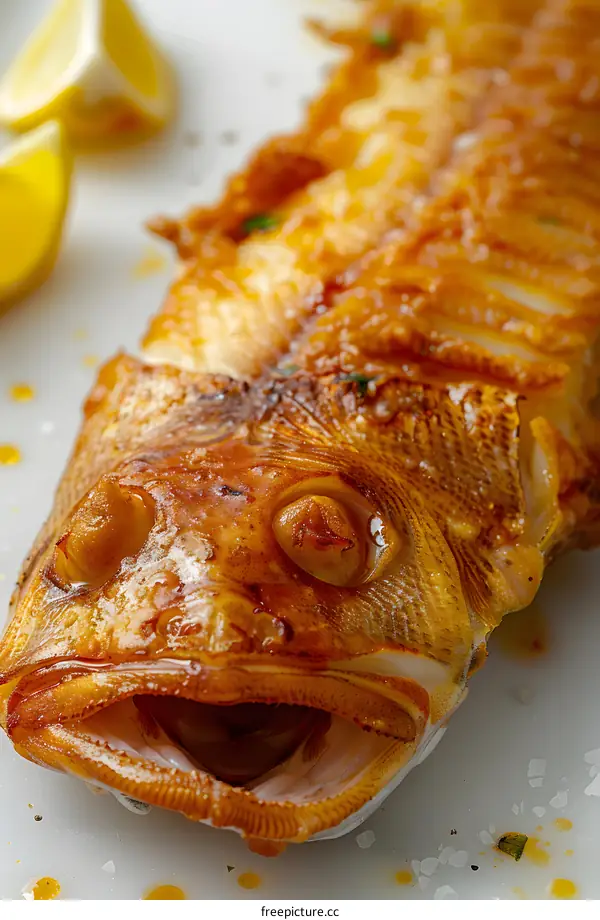 Grilled Fish with Lemon