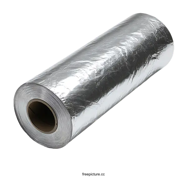 [Transparent Background PNG]Rolled Aluminum Foil Sheet Material
