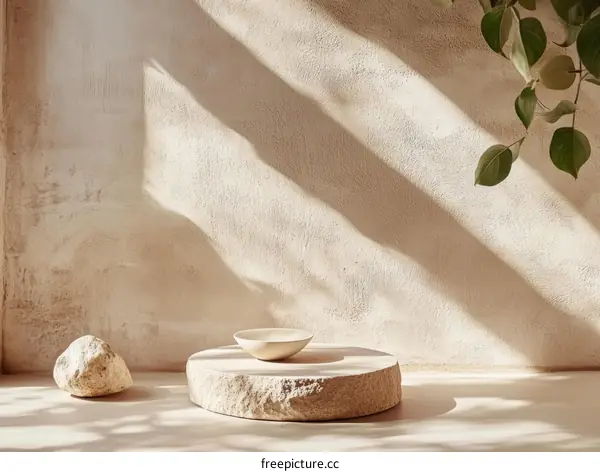 Minimalist Still Life with Natural Elements
