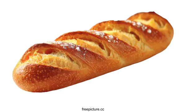 [Transparent Background PNG]Freshly Baked Baguette