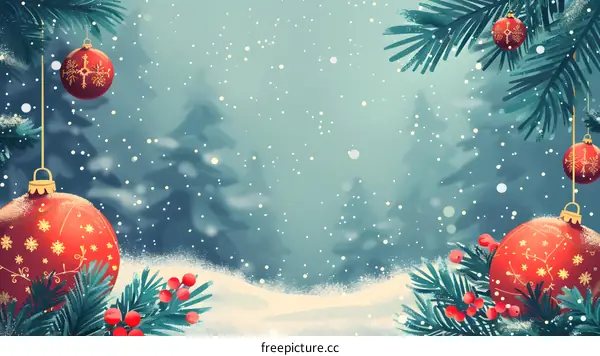 Christmas Snow Winter Wonderland