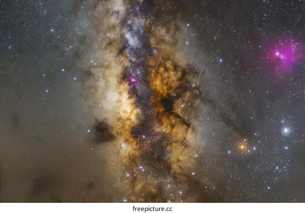 The Heart Nebula and the Soul Nebula in Cassiopeia