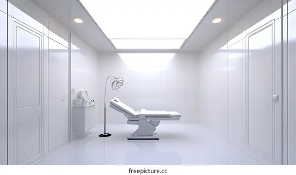 Modern Minimalist Aesthetic Medical Room
