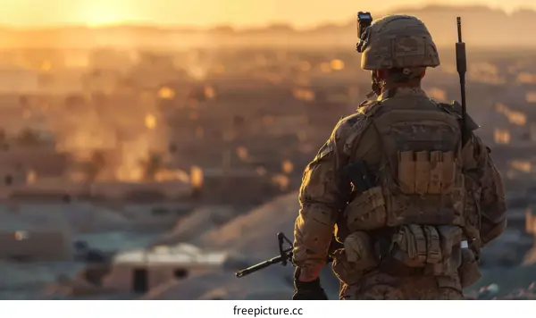 Soldier in Afghanistan