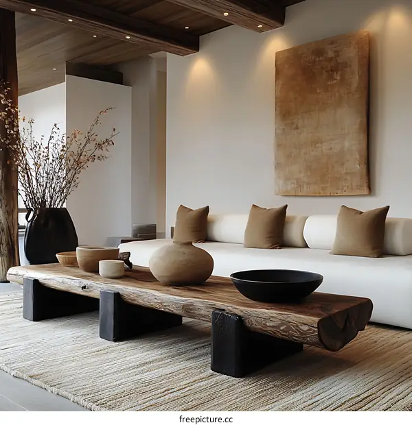 Modern Minimalist Living Room Interior Design