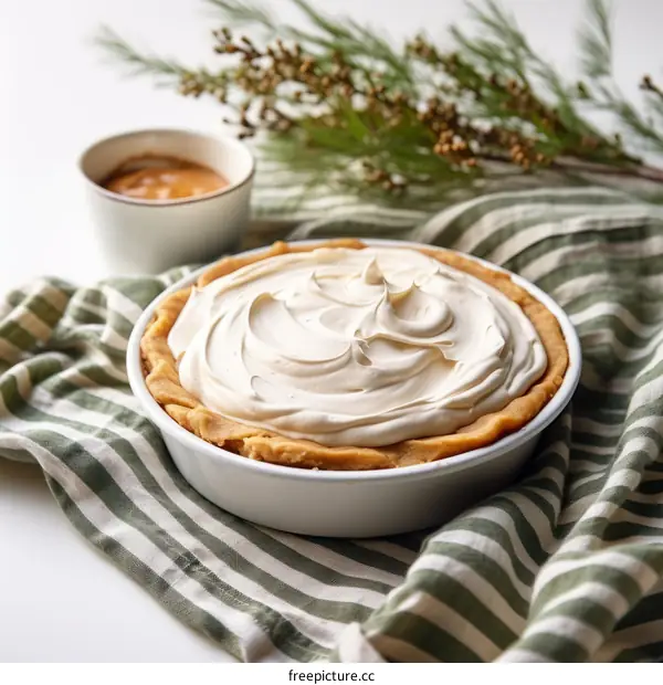 Decadent Salted Caramel Pumpkin Pie