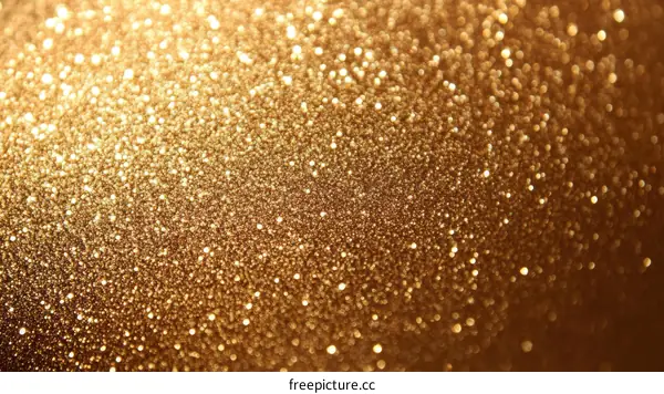 Golden Glitter Background Texture