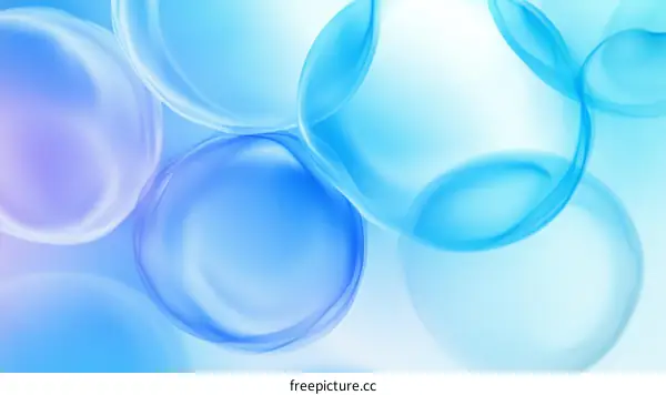 Abstract Colorful Bubbles Background Design