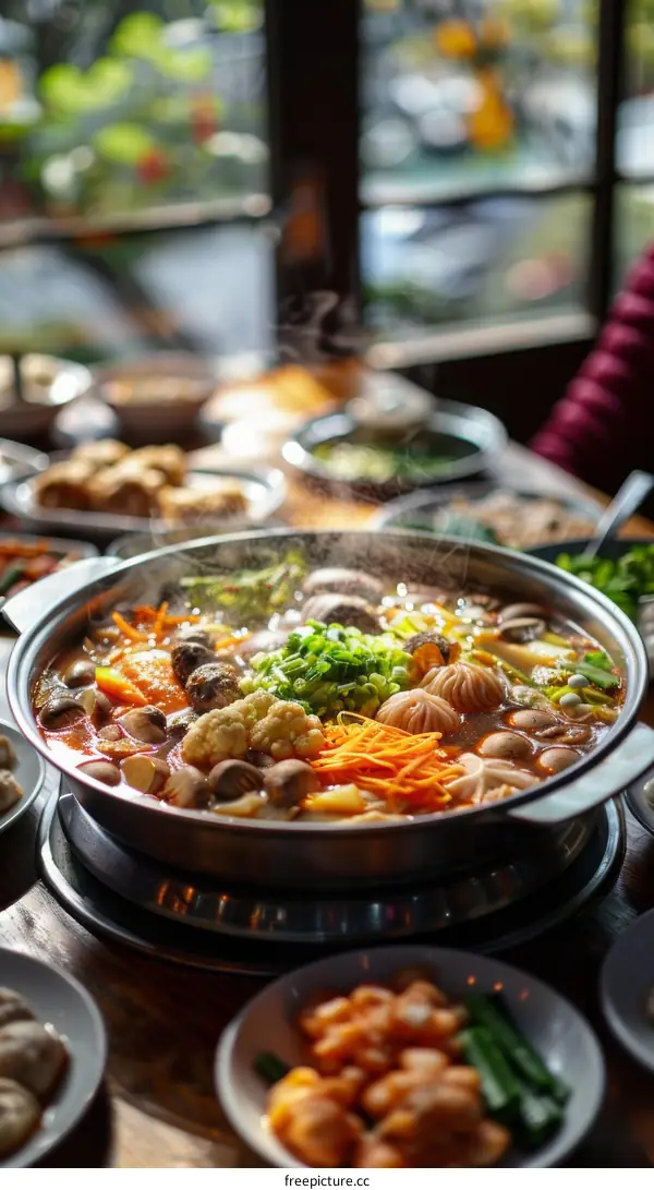 Hot Pot Feast: A Delicious Gathering of Flavors