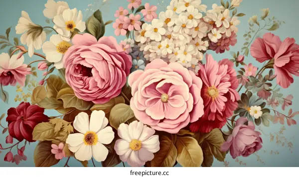 A Splendid Floral Masterpiece