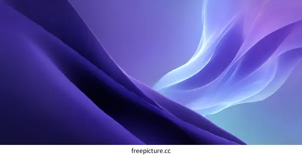Abstract Gradient Purple and Blue Background Design