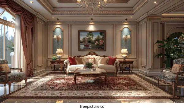 Luxurious Living Room Interiors