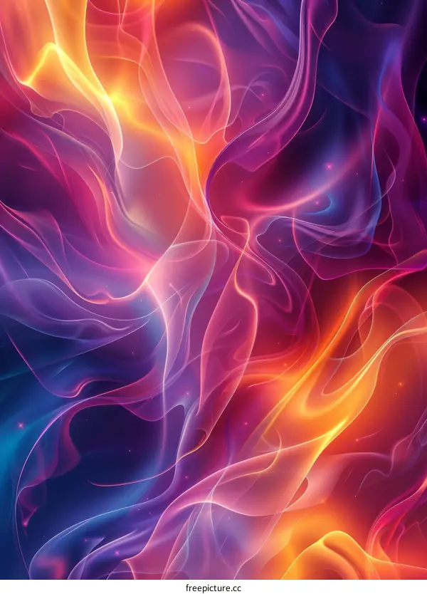 Colorful abstract painting