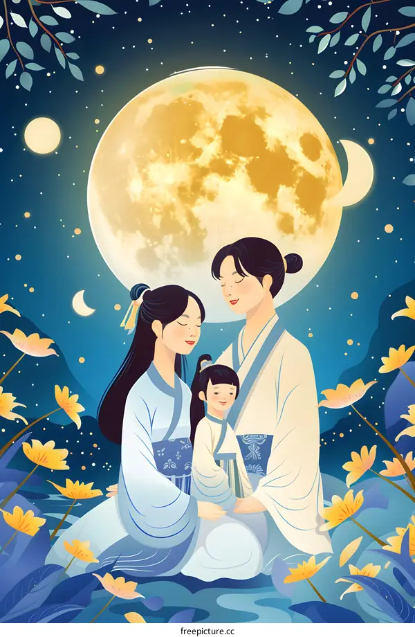 Family Reunion Under the Full Moon