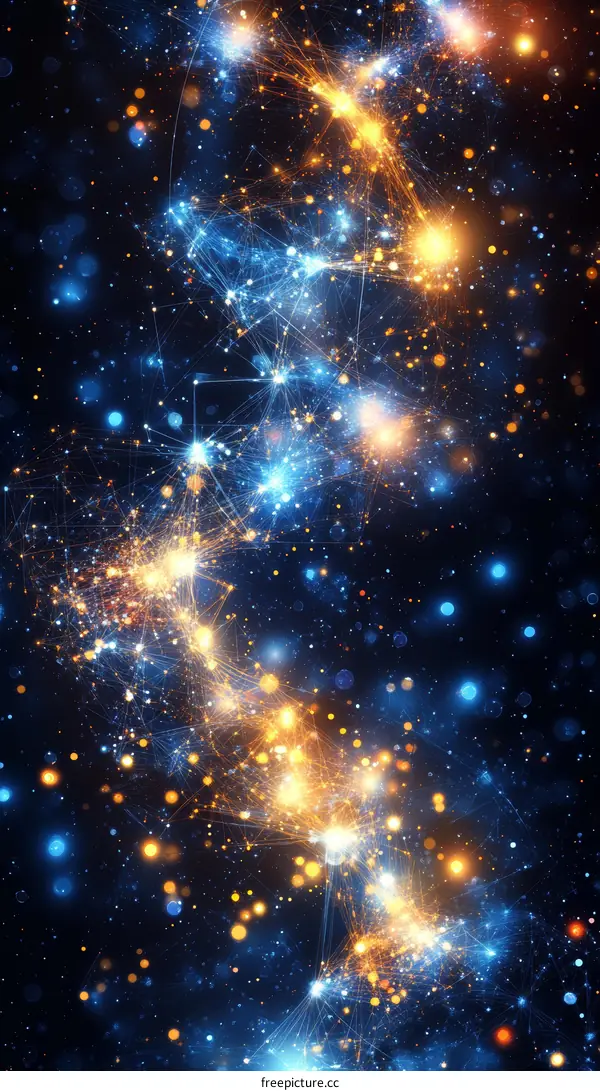 Abstract Network Connections in Space