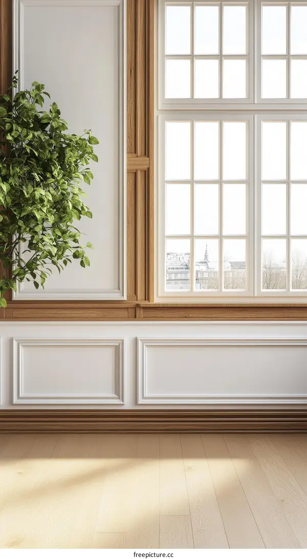 Classic Interior with Large Window