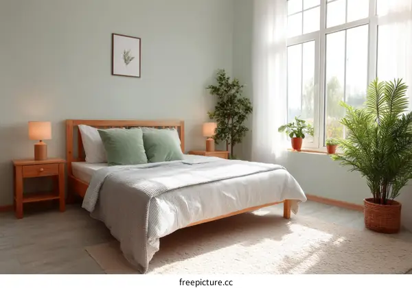 Bedroom Interior Design with Natural Light