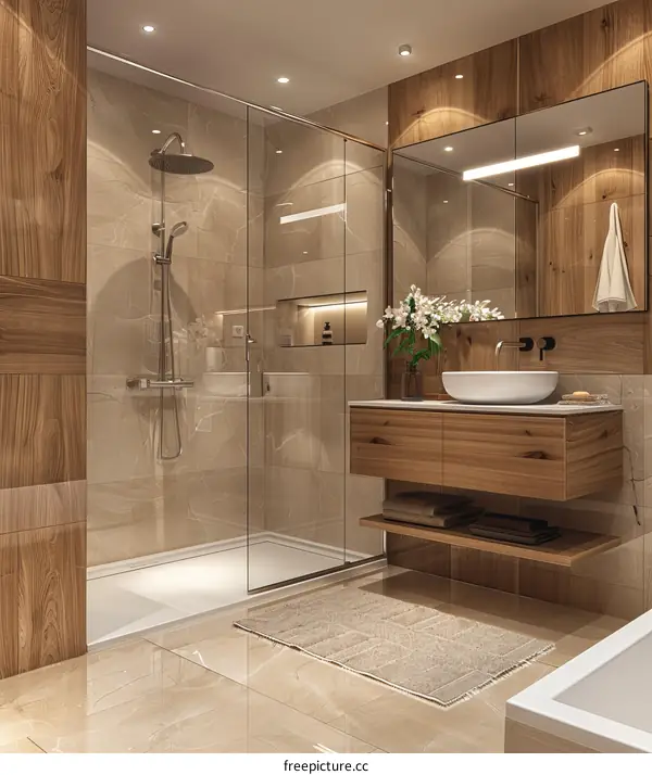 Modern Luxury Bathroom Interior Design