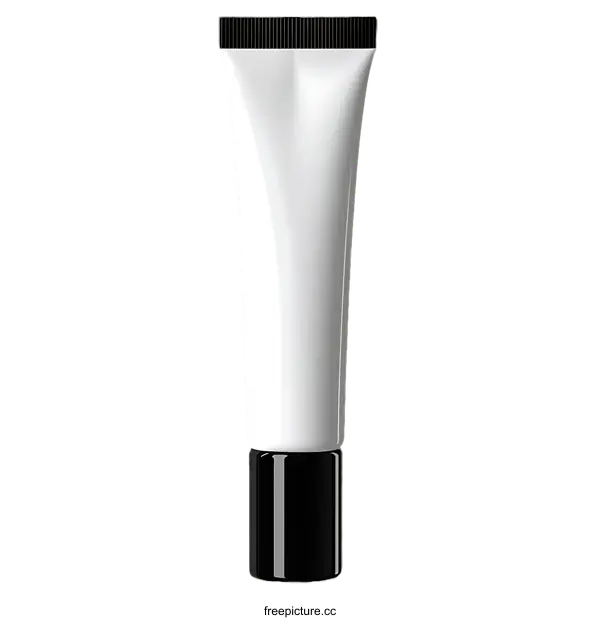 [Transparent Background PNG]Blank Cosmetic Tube Mockup