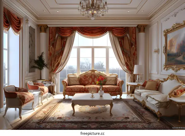 Luxurious living room