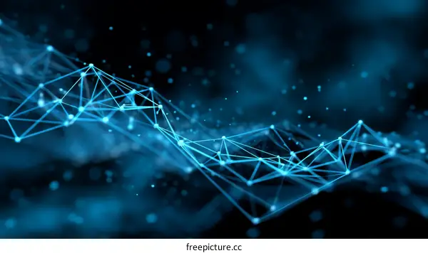 Abstract Network Connections Illustration