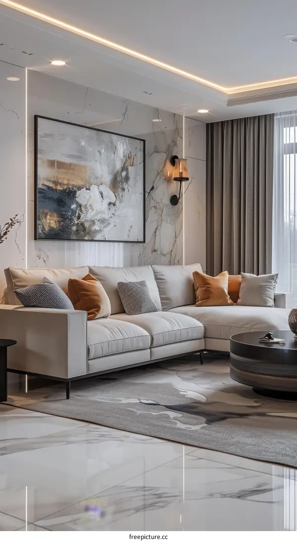 Modern Luxury Living Room Interior Design