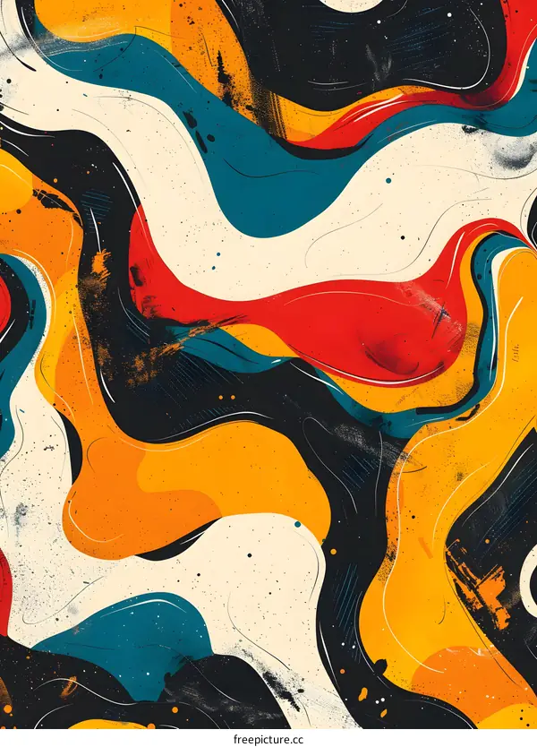 Colorful geometric pattern