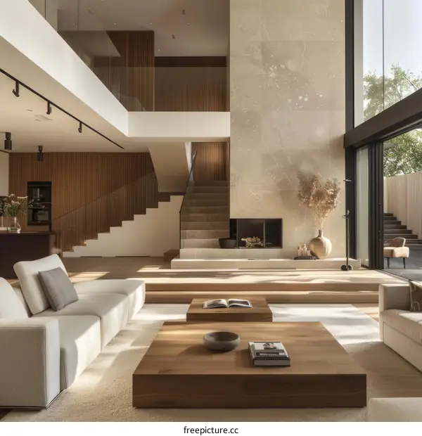 Bright and Airy Modern House Interior Design