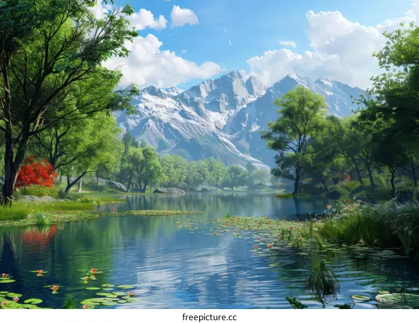 Majestic Mountain Landscape