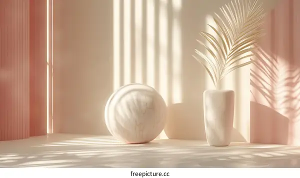 Elegant Minimalist Still Life with Soft Light