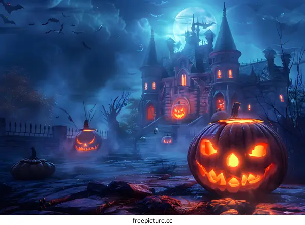 Halloween Pumpkin Jack-o-lantern