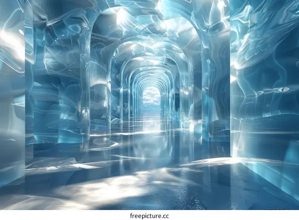 Surreal Water Tunnel
