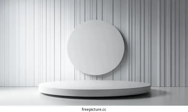 Clean White Minimalist Product Showcase