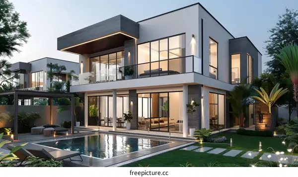 Luxury villas in Dubai Palm Island