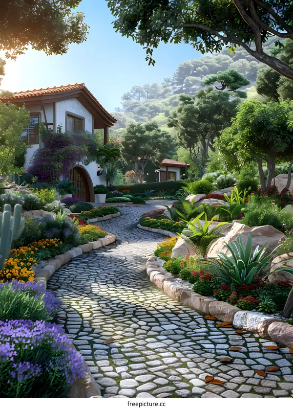 A beautiful country villa