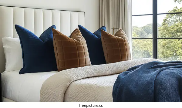 Luxury Modern Bedroom with Scenic View