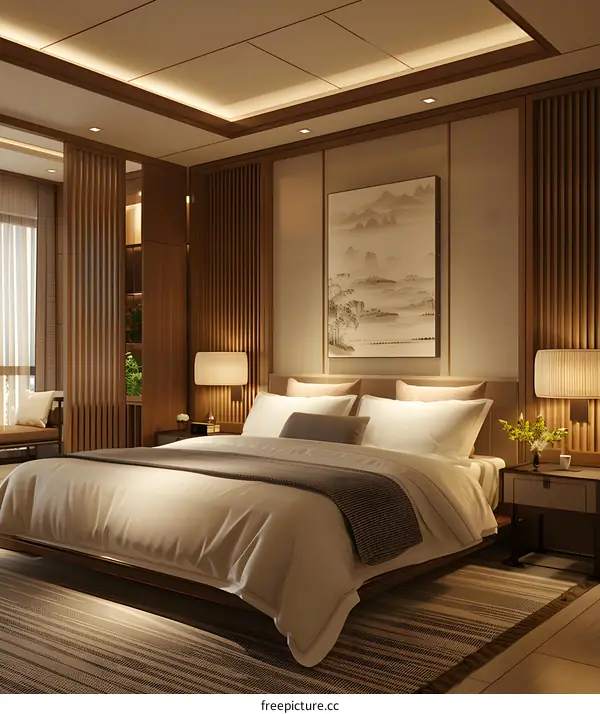 Inside view of a hotel room