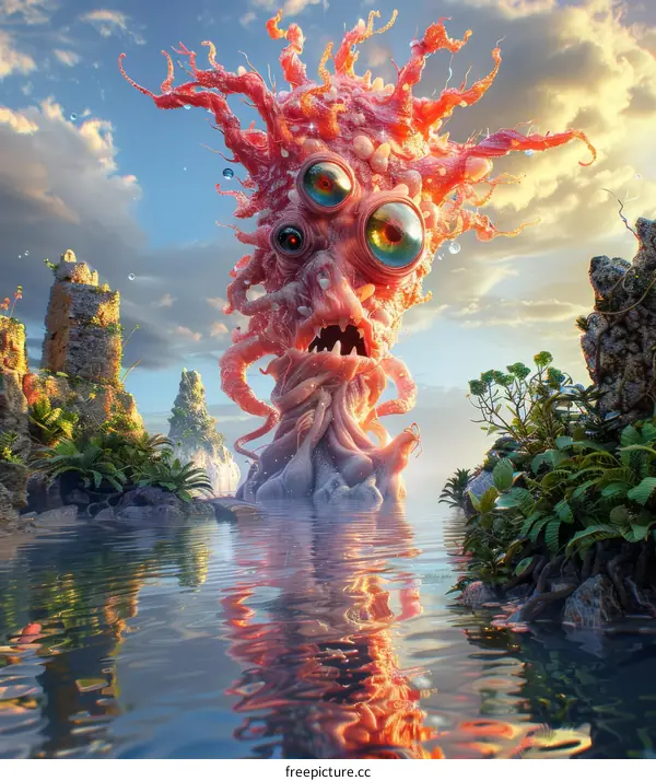 The Enigmatic Lake Creature