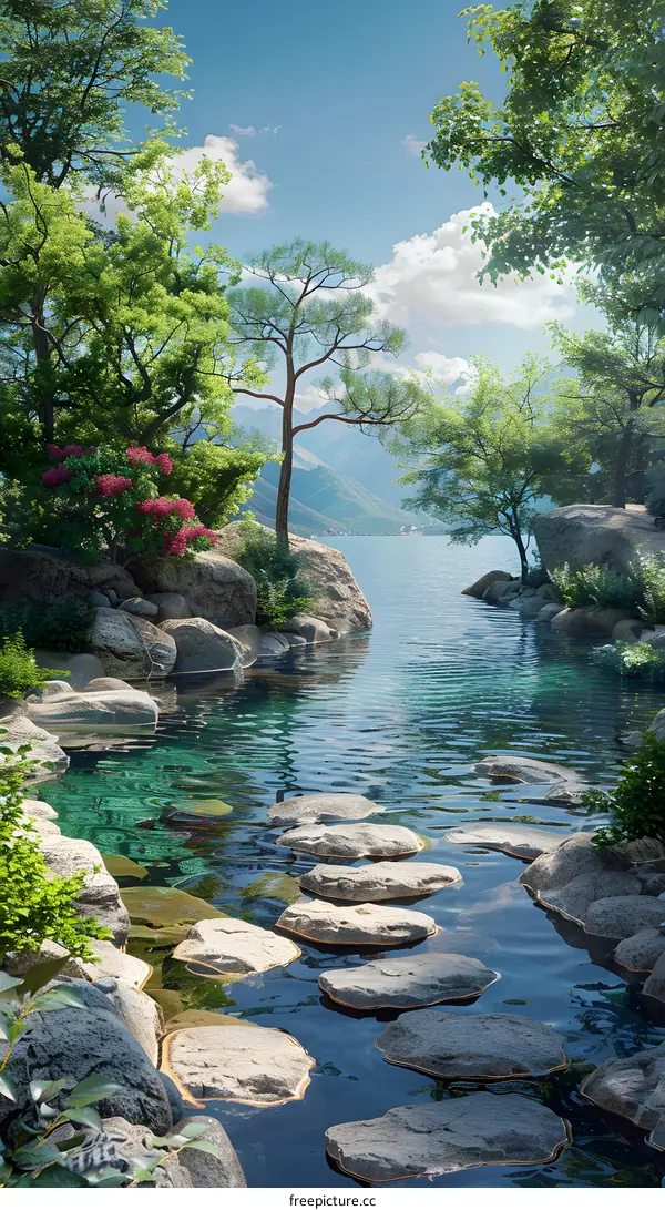 碧水丹山奇石林立