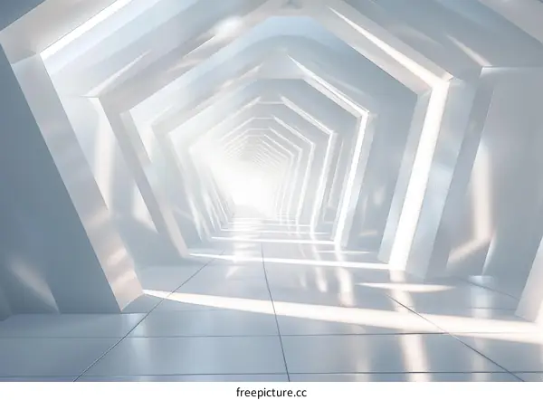 Futuristic Sci-Fi Corridor