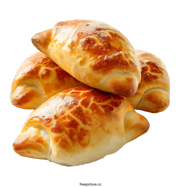 [Transparent Background PNG]Baked Buns on White Background